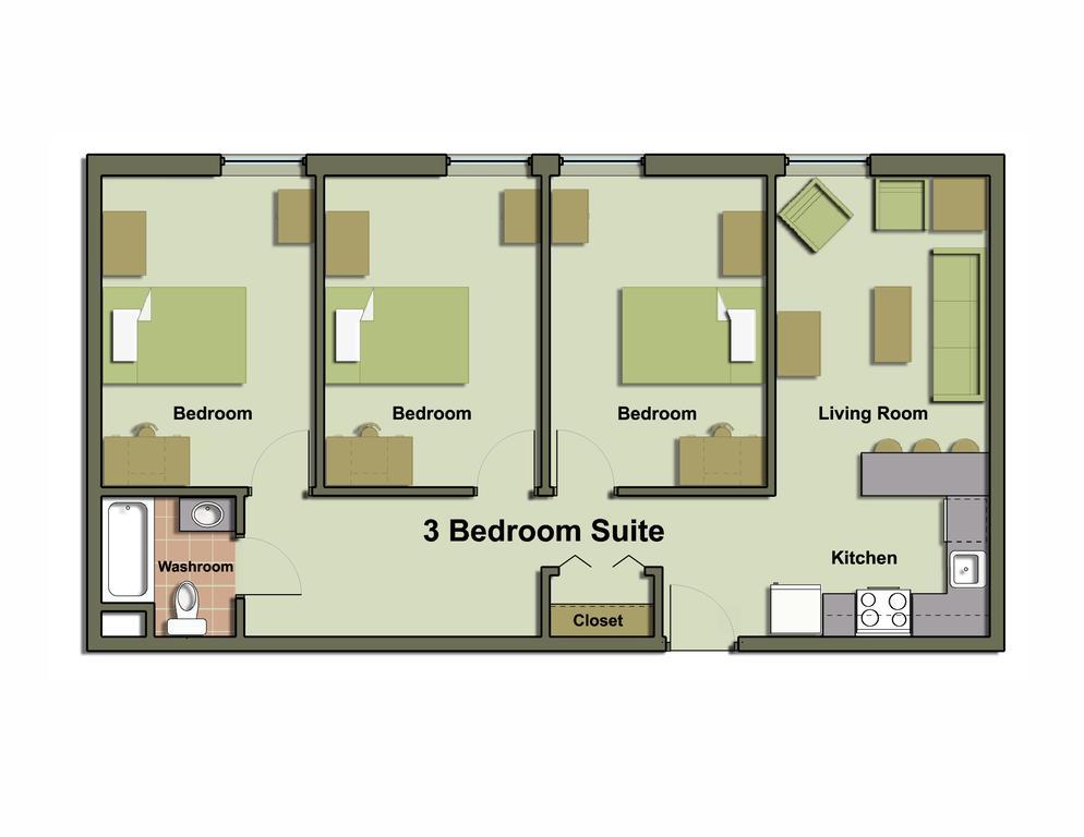 Unb Fredericton Accommodations Room photo